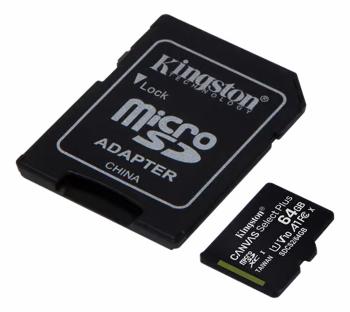 64 GB Kingston Micro SD kort
